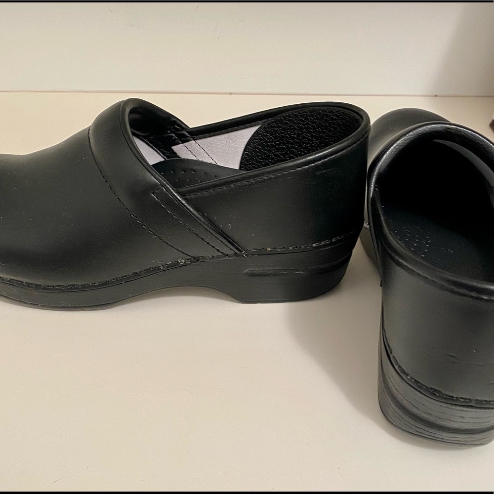 Dansko Black Clogs